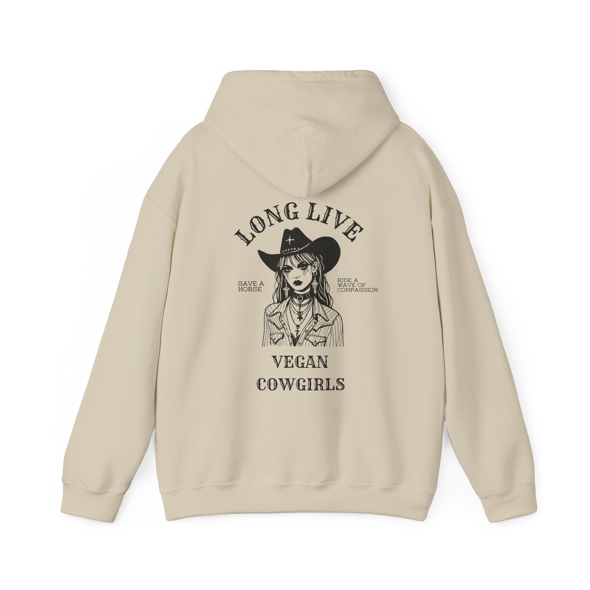 Long Live Vegan Cowgirls - Hoodie