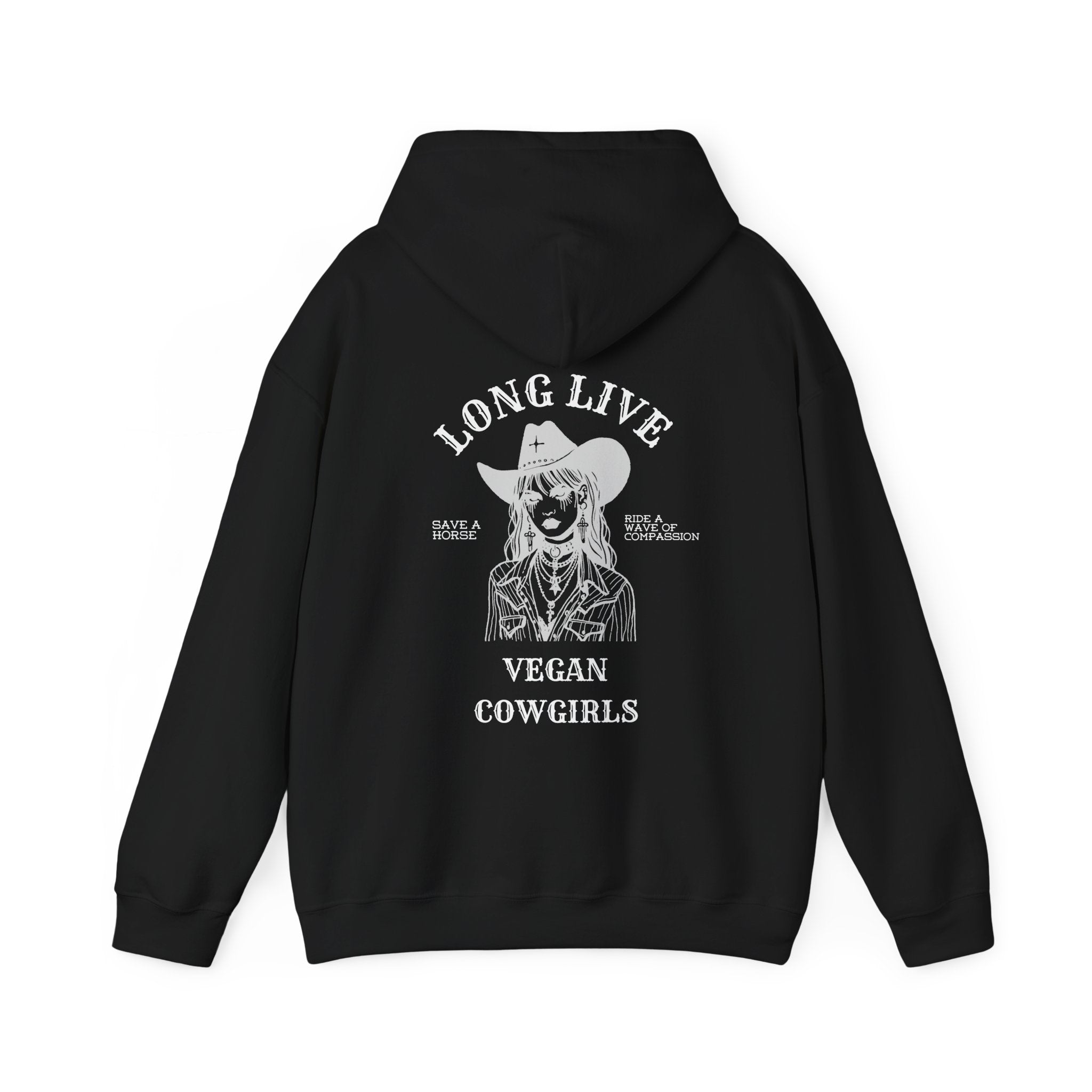 Long Live Vegan Cowgirls - Hoodie