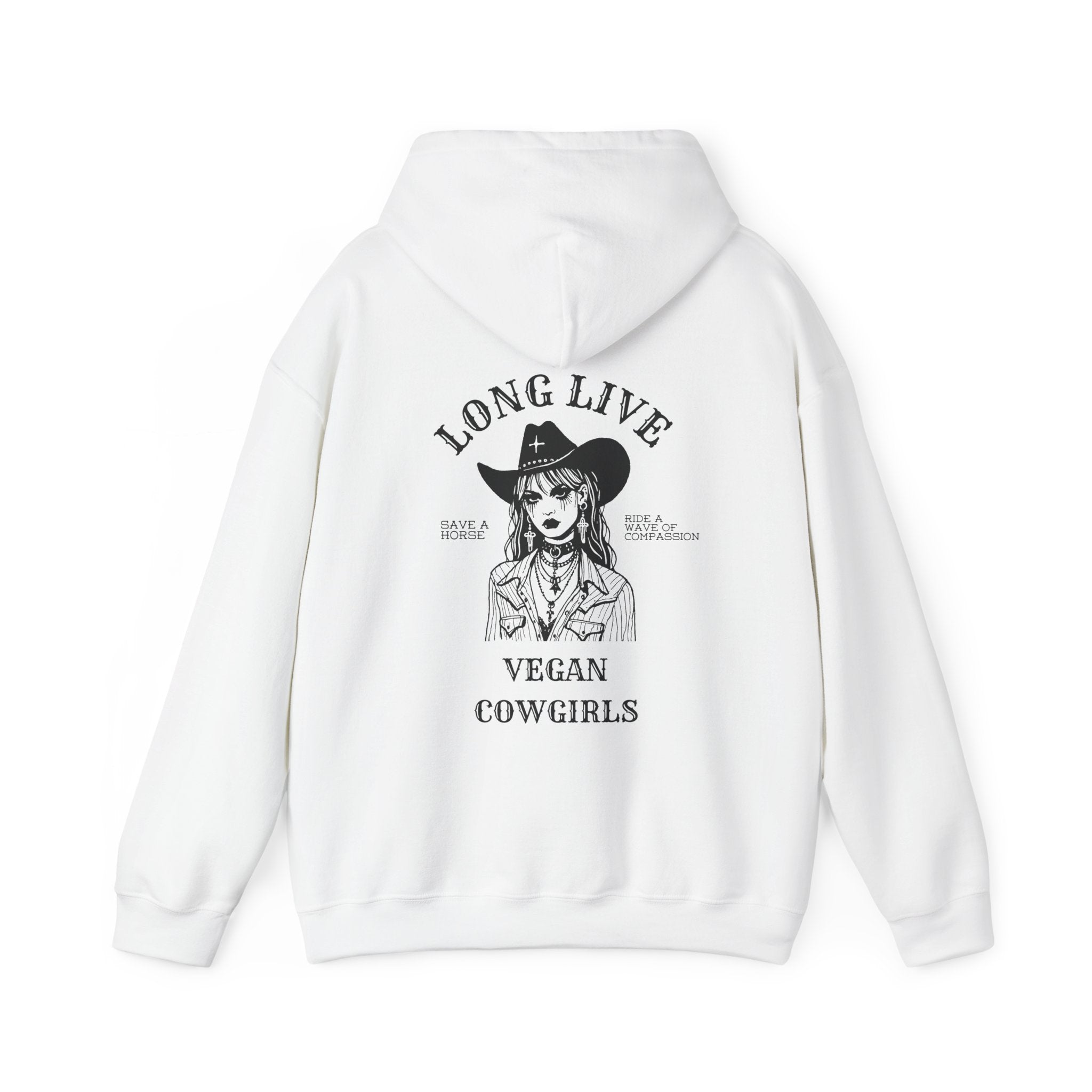 Long Live Vegan Cowgirls - Hoodie